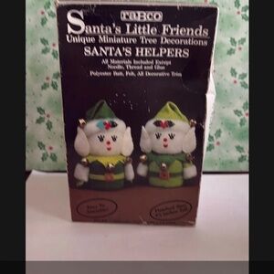 Vintage Small Elves Tree Decoration Kit